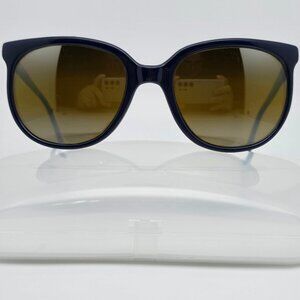 Vuarnet 002 Blue Frame PX-4000 Skilynx Yellow Dual Gradient Lens Sunglasses 55mm